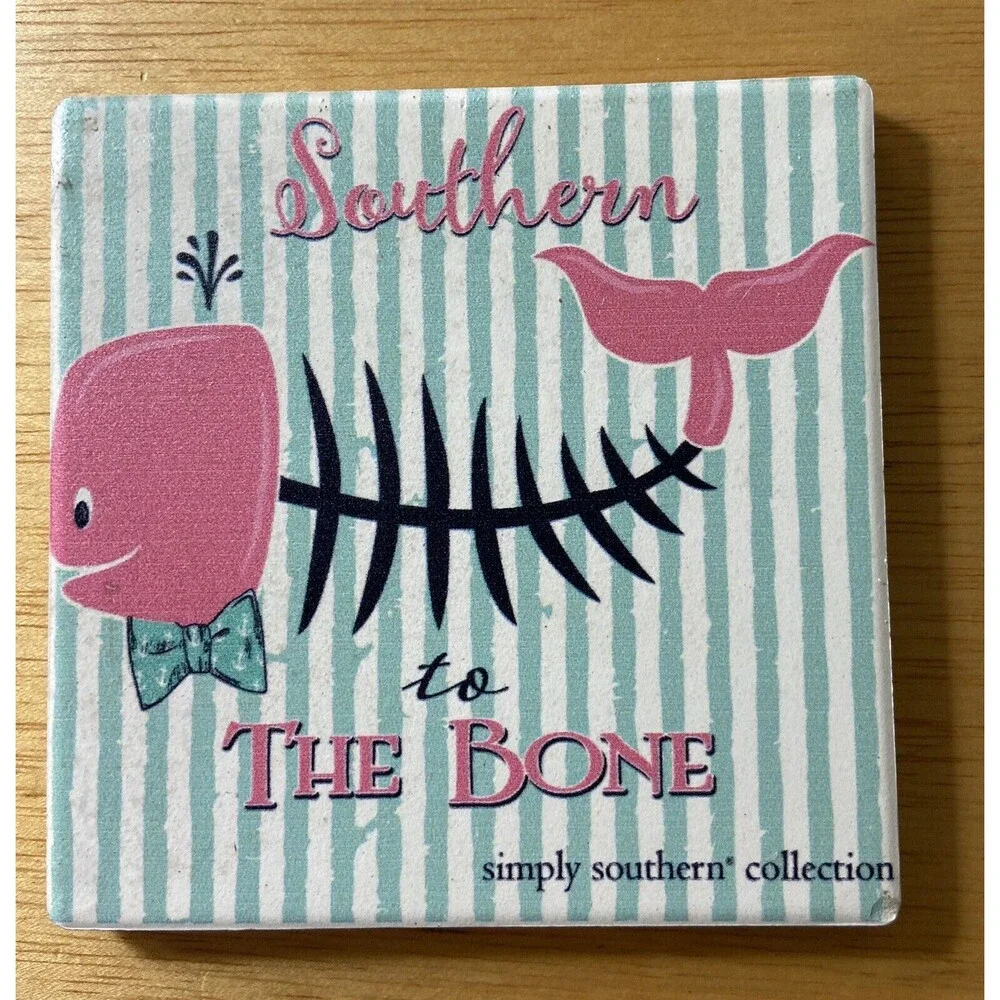 Simply Southern Coaster Water Absorbent Cork Backing 
